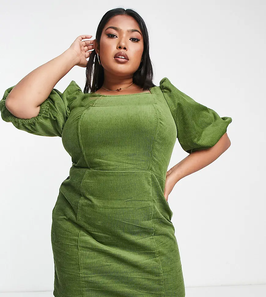 لباس سبز سایز بزرگ برای خانم چاق 